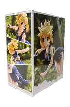 Load image into Gallery viewer, Free UK Royal Mail Tracked 24hr delivery Stunning figure of Kohaku from the popular anime Dr.Stone. This amazing figure is launched by Banpresto as part of their latest series. The creator sculpted this piece meticulously, showing Kohaku in running motion posing with her sword. - truly stunning !! This PVC statue stands at 16cm tall, and packaged in a gift/collectible box from Bandai.