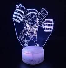 Load image into Gallery viewer, "The art challenges the technology, and the technology inspires the art". This is truly a fascinating gift to impress. - Smart touch sensor, quick and simple to use. - Solid ABS plastic base and acrylic 3D lighting board - Safe, energy saving and low heat-conductive - Soft smooth lighting - USB port (USB charger included) - Wireless remote control included - Ideal gift or decoration-Great for all adults and kids