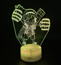 Load image into Gallery viewer, "The art challenges the technology, and the technology inspires the art". This is truly a fascinating gift to impress. - Smart touch sensor, quick and simple to use. - Solid ABS plastic base and acrylic 3D lighting board - Safe, energy saving and low heat-conductive - Soft smooth lighting - USB port (USB charger included) - Wireless remote control included - Ideal gift or decoration-Great for all adults and kids