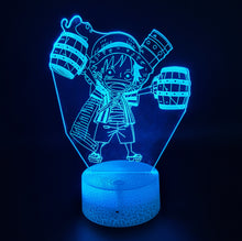 Load image into Gallery viewer, "The art challenges the technology, and the technology inspires the art". This is truly a fascinating gift to impress. - Smart touch sensor, quick and simple to use. - Solid ABS plastic base and acrylic 3D lighting board - Safe, energy saving and low heat-conductive - Soft smooth lighting - USB port (USB charger included) - Wireless remote control included - Ideal gift or decoration-Great for all adults and kids