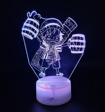 Load image into Gallery viewer, "The art challenges the technology, and the technology inspires the art". This is truly a fascinating gift to impress. - Smart touch sensor, quick and simple to use. - Solid ABS plastic base and acrylic 3D lighting board - Safe, energy saving and low heat-conductive - Soft smooth lighting - USB port (USB charger included) - Wireless remote control included - Ideal gift or decoration-Great for all adults and kids