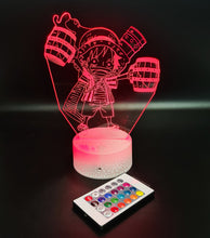 Load image into Gallery viewer, "The art challenges the technology, and the technology inspires the art". This is truly a fascinating gift to impress. - Smart touch sensor, quick and simple to use. - Solid ABS plastic base and acrylic 3D lighting board - Safe, energy saving and low heat-conductive - Soft smooth lighting - USB port (USB charger included) - Wireless remote control included - Ideal gift or decoration-Great for all adults and kids