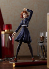 Load image into Gallery viewer, FREE UK Royal Mail Tracked 24hr Delivery Striking and cool figure of Nobara Kugisaki from the popular anime series Jujutsu Kaisen. This figure is part of the Goodsmile Company's Pop Up Parade series. The sculptor has really did an spectacular job creating this high-detailed PVC statue of Nobara. The figure shows Nobara in her classic navy blue uniform, posing with her primary weapon (Metal Hammer and Nails).