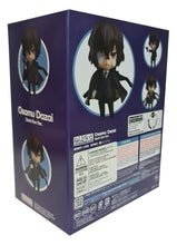 Load image into Gallery viewer, Free UK Royal Mail Tracked 24hr Delivery This premium nendoriod figure of Osamu Dazai from the popular anime series Bungo Stray Dogs is launched by GOOD SMILE this year as part of their latest Nendoroid series (1748). The set comes with the nendoriod figure Osamu Dazai, three face plates (standard/shock/smile). There is also various interchangeable hand parts to recreate all kinds of poses, includes his gun and a cup of coffee.