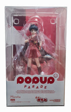 Load image into Gallery viewer, Beautiful figure of Moroha from the popular anime Yashahime: Princess Half-Demon, which is the popular sequel to the Inuyasha anime series. This figure is part of the Goodsmile Company's Pop Up Parade series. The sculptor has really did a marvelous job creating this high-detailed PVC statue of Moroha. The statue shows Moroha in her classic red cape, posing with her sword. This is something really special for any Yashahime or Inuyasha fans.