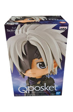 Load image into Gallery viewer, Super cool Q POSKET (Type A) figure/statue of Alphen, adapted from the popular JRPG Tales Of Arise.   The figure is sculpted meticulously, showing Alphen posing in his uniform and with his primary weapon on his back.   The PVC statue stands at 14cm tall, comes with a display base, and is packaged in an official premium gift box from Bandai.   Excellent gift for any Tales Of Arise fan. .   Official brand:  Banpresto