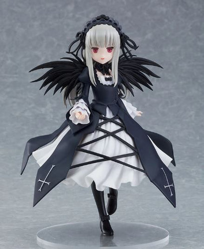FREE UK Royal Mail Tracked 24hr Delivery  Beautiful figure of Suigintou from the popular anime Rozen Maiden. This figure is part of the Goodsmile Company's Pop Up Parade series.   The sculptor has really did a stunning job creating this high-detailed PVC statue of Suigintou (The first of the Rozen Maiden dolls). The statue shows Suigintou in her classic black/white maiden outfit, posing elegantly with her big cute innocent eyes. This is something really special for any Rozen Maiden fan. 