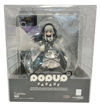 Load image into Gallery viewer, FREE UK Royal Mail Tracked 24hr Delivery Beautiful figure of Suigintou from the popular anime Rozen Maiden. This figure is part of the Goodsmile Company's Pop Up Parade series. The sculptor has really did a stunning job creating this high-detailed PVC statue of Suigintou (The first of the Rozen Maiden dolls). The statue shows Suigintou in her classic black/white maiden outfit, posing elegantly with her big cute innocent eyes. This is something really special for any Rozen Maiden fan.