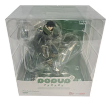 Load image into Gallery viewer, ﻿FREE UK Royal Mail Tracked 24hr Delivery.  Striking and cool figure of Naofumi Iwatani from the popular anime series The Rising of the Shield Hero. This figure is part of the Goodsmile Company&#39;s Pop Up Parade series.   The sculptor has really did an spectacular job creating this high-detailed PVC statue of Naofumi. The figure shows Naofumi in his classic green battle armour, posing with his famous Shield. 
