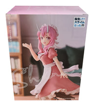 Load image into Gallery viewer, Free UK Royal Mail Tracked 24hr delivery Beautiful statue of Shuna from the popular anime "That Time I Got Reincarnated as a Slime". This figure is launched by Banpresto as part of their latest collection. The figure is created in immense detail showing Shuna posing in her beautiful maid dress. - Stunning !! This PVC figure stands at 16cm tall, and packaged in a gift/collectible box from Bandai. Excellent gift for any Slime fan. Official brand: Bandai / Banpresto
