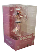 Load image into Gallery viewer, FREE UK Royal Mail Tracked 24hr Delivery Beautiful figure of Yoko Littner from the popular anime Gurren Lagann. This amazing statue is part of the Goodsmile Company's Pop Up Parade series. The sculptor has really did a beautiful job creating this high-detailed PVC statue of Yoko. The statue shows Yoko posing with her shades. The PVC statue stands at 18cm tall, comes with a base, and packaged in a window display gift/collectible box from Good Smile Company. Excellent gift for any Gurren Lagann fan.