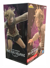 Load image into Gallery viewer, Free UK Royal Mail Tracked 24hr delivery   Amazing statue of Toga Himiko from the popular anime series My Hero Academia. This figure is launched by Banpresto as part of their latest THE EVIL VILLAINS series - Vol.3   The sculptor did a fantastic job creating this piece, showing Himiko Toga posing with her evil smile in her uniform.   This PVC figure stands at 13cm tall, and packaged in a premium gift/collectible box from Bandai.   Official brand: Banpresto / Bandai 
