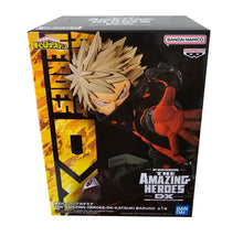 Load image into Gallery viewer, Free UK Royal Mail Tracked 24hr delivery 

Striking statue of Katsuki Bakugo from the popular anime series My Hero Academia. This stunning figure is launch by Banpresto as part of their latest Amazing Heroes collection. 

This statue is created in excellent fashion, showing Bakugo posing in battle mode. 
