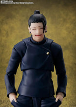 Load image into Gallery viewer, Free UK Royal Mail Tracked 24hr Delivery    

Spectacular figure (Full set) of Suguru Geto from the popular anime series Jujutsu Kaisen. This premium figure set is launched by Tamashii Nations as part of their latest S.H.Figuarts collection. 

The set comes with four facial plates with different expressions, premium articulated figure of Satoru Gojo (14 point articulation), three left and four right optional hands (including one with a mobile phone), additional Option hand-in-pocket parts for left and right
