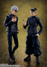 Load image into Gallery viewer, Free UK Royal Mail Tracked 24hr Delivery    

Spectacular figure (Full set) of Suguru Geto from the popular anime series Jujutsu Kaisen. This premium figure set is launched by Tamashii Nations as part of their latest S.H.Figuarts collection. 

The set comes with four facial plates with different expressions, premium articulated figure of Satoru Gojo (14 point articulation), three left and four right optional hands (including one with a mobile phone), additional Option hand-in-pocket parts for left and right
