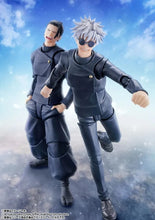 Load image into Gallery viewer, Free UK Royal Mail Tracked 24hr Delivery    

Spectacular figure (Full set) of Suguru Geto from the popular anime series Jujutsu Kaisen. This premium figure set is launched by Tamashii Nations as part of their latest S.H.Figuarts collection. 

The set comes with four facial plates with different expressions, premium articulated figure of Satoru Gojo (14 point articulation), three left and four right optional hands (including one with a mobile phone), additional Option hand-in-pocket parts for left and right
