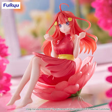 Load image into Gallery viewer, Free UK Royal Mail Tracked 24hr delivery 

Stunning figure of Itsuki Nakano (Youngest sister of the five) from the popular anime series The Quintessential Quintuplets. This beautiful statue is launched by Good Smile Company as part of their latest Specials Bloo-me collection. 

This statue is created meticulously, showing Itsuki posing in her beautiful red dress, and sitting on a lotus flower. -Stunning!

This PVC statue stands at 11cm tall, and packaged in a gift/collectible box from Good Smile Company.

O
