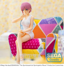 Load image into Gallery viewer, Free UK Royal Mail Tracked 24hr delivery 

Striking statue of Ichika Nakano from the popular anime The Quintessential Quintuplets. This stunning figure of is launched by Good Smile Company as part of their latest PM perching collection. 

The statue is created exceptionally, showing Ichika Nakano posing elegantly in her white dress, and sitting down. - Stunning! 

This PVC statue stands at 14cm tall, and packaged in a gift/collectible box by Good Smile Company. 

Official brand: Good Smile Company / SEGA

E
