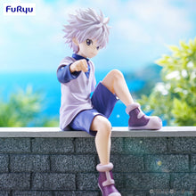 Load image into Gallery viewer, Free Royal Mail Tracked 24hr delivery  

Stunning statue of Killua Zoldyck from the legendary anime series Hunter x Hunter. This stunning figure is launched by Good Smile Company as part of their latest Noodle Stopper Collection.

The creator did an amazing job with this piece, showing Killua Zoldyck posing amazingly, and holding up his fist. -Stunning! 

This PVC statue stands at 13cm tall, and packaged in a gift/collectible box from Good Smile Company. 

Official brand: Good Smile Company 

EAN: 457162350
