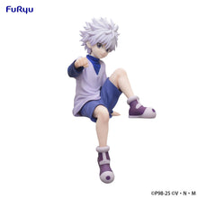 Load image into Gallery viewer, Free Royal Mail Tracked 24hr delivery  

Stunning statue of Killua Zoldyck from the legendary anime series Hunter x Hunter. This stunning figure is launched by Good Smile Company as part of their latest Noodle Stopper Collection.

The creator did an amazing job with this piece, showing Killua Zoldyck posing amazingly, and holding up his fist. -Stunning! 

This PVC statue stands at 13cm tall, and packaged in a gift/collectible box from Good Smile Company. 

Official brand: Good Smile Company 

EAN: 457162350
