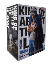 Load image into Gallery viewer, Free UK Royal Mail Tracked 24hr delivery 

High-detailed premium statue of Trafalgar Law from the legendary anime series ONE PIECE. This figure is launched by Banpresto as part of their amazing King of Artist collection.

The figure is created meticulously showing Trafalgar Law posing in his pirate cape and his sword on his back. - Truly Stunning ! 
