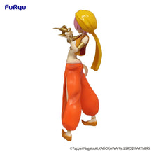 Load image into Gallery viewer, Free UK Royal Mail Tracked 24hr delivery 

Stunning statue of Ram from the popular anime Re:Zero Starting Life in Another World. This figure is launched by Good Smile Company as part of their latest SSS (Super Special Series) - &quot;Arabian Nights&quot;. 

This figure is created meticulously, showing Ram posing elegantly in her Arabian outfit, holding the lamp - Stunning !

This PVC statue stands at 21cm, and packaged in gift/collectible box from Good Smile Company.

Official brand: Good Smile Company

EAN: 45807364
