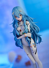 Load image into Gallery viewer, Free UK Royal Mail Tracked 24hr Delivery    Striking figure of Rei Ayanami from the popular anime Evangelion. This statue is launched by Good Smile Company as part of their latest Pop Up Parade collection - Rebuild of Evangelion. 
