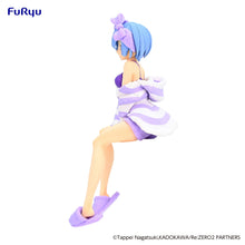 Load image into Gallery viewer, Free Royal Mail Tracked 24hr delivery   Beautiful statue of Rem from the popular anime series Re: Zero - Starting Life in Another World. This stunning figure is launched by Good Smile Company as part of their latest Noodle Stopper Collection - Rem Room Wear Purple Color ver.   The creator did an amazing job with this piece, showing Rem posing elegantly in her nightwear. Stunning ! 
