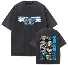Load image into Gallery viewer, Free UK Royal Mail Tracked 24hr delivery
 
Stunning design of Tengen Uzui - Demon Slayer -  Japanese Anime T-shirt. 
  
This high quality cotton T-shirt is lightweight and comfortable to wear.

Premium DTG technology prints the design directly onto the T-shirt which makes the design really stand out, easy to wash, and the colours will not fade or crack.

Excellent gift for any Attack On Titan fan.

Material: 100% Cotton

Size: Unisex (UK Size) 
