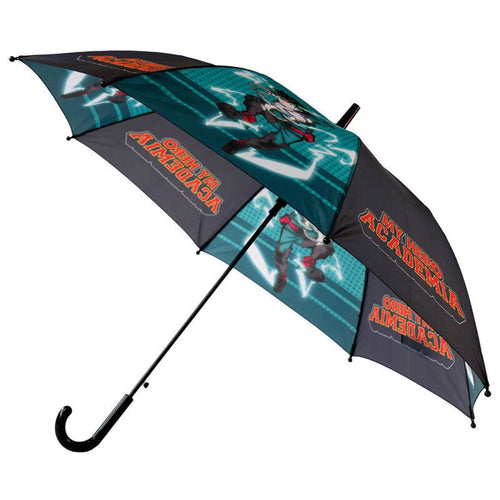 Free UK Royal Mail Tracked 24hr delivery 

Official My Hero Academia umbrella. This stunning umbrella is launched by CYP brands, premium My Hero Academia design with 54cm pole and hook. 

Length: 54cm

Official brand: CYP 

EAN: 8426842103662  

Excellent gift for any My Hero Academia fan 