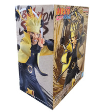 Load image into Gallery viewer, Free UK Royal Mail Tracked 24hr delivery  

Stunning statue of Naruto Uzumaki (Nine-Tails Chakra Mode) from the legendary anime series Naruto. This super cool statue is launched by Banpresto as part of their latest Vibration Stars Collection. 

This spectacular statue is created in immense detail, showing Naruto Uzumaki posing in his Nine-Tails Chakra Mode, ready to unleash his attack. - Stunning! 

This PVC statue stands at 14cm tall, and packaged in a gift/collectible box from Bandai. 

Official brand: Ba
