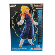 Load image into Gallery viewer, Free UK Royal Mail Tracked 24hr delivery  

Stiking statue of Ultimate Super Saiyan Vegito from the legendary anime Dragon Ball Z. This stunning statue is launched by Ichibansho figure as part of their latest Masterlise series - Dragon Ball Z Vs Omnibus

The sculptor did a marvelous job on this piece, showing Vegito posing in his Ultra Super Saiyan form. This is an explosive statue of Vegito. - Stunning! 

This PVC statue stands at 26cm tall, and packaged in a gift/collectible box from Bandai. 
