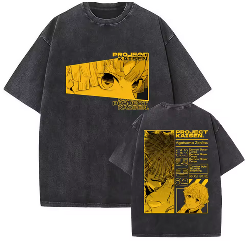 Free UK Royal Mail Tracked 24hr delivery
 
Stunning design of Zenitsu Agatsuma - Demon Slayer -  Japanese Anime T-shirt. 
  
This high quality cotton T-shirt is lightweight and comfortable to wear.

Premium DTG technology prints the design directly onto the T-shirt which makes the design really stand out, easy to wash, and the colours will not fade or crack.

Excellent gift for any Attack On Titan fan.

Material: 100% Cotton

Size: Unisex (UK Size) 