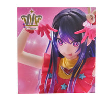Load image into Gallery viewer, Free UK Royal Mail Tracked 24hr delivery 

Beautiful statue of Ai Hoshino from the popular anime series Oshi no Ko. This gorgeous statue is launched by Taito figures as part of their latest T-MOST collection. 

This creator has finished this piece in excellent fashion, showing Ai Hoshino posing in her cheeky facial expression, and in her performance outfit. -Stunning! 

This PVC statue stands at 29cm tall, and packaged in a gift/collectible box from Taito figures. 

Official brand: Taito

EAN: 840342403066

