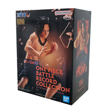 Load image into Gallery viewer, Free UK Royal Mail Tracked 24hr delivery 

Stunning statue of Portgas D. Ace from the legendary anime series ONE PIECE. This amazing statue is launched by Banpresto as part of their latest Battle Record Collection. 

This statue is created in immense detail,  showing Ace posing strikingly in his red beaded necklace, ready for battle. -Stunning! 

This PVC statue stands at 13cm tall, and packaged in a beautiful gift/collectible box from Bandai. 
