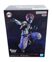 Load image into Gallery viewer, Free UK Royal Mail Tracked 24hr delivery 

Stunning statue of Akaza from the popular anime series Demon Slayer. This amazing statue is launched by Banpresto as part of their latest Vibration stars collection. 

The creator has sculpted this piece in excellent detail, showing Akaza posing in battle, captured in motion beautifully. -Stunning!

This PVC statue stands at 13cm tall (Stand/base included), and packaged in a gift/collectible box from Bandai.

Official brand: Banpresto / Bandai

EAN: 4983164292473

