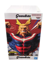 Load image into Gallery viewer, Free UK Royal Mail Tracked 24hr delivery  

Spectacular statue of ALL MIGHT from the popular anime series My Hero Academia. This figure is launched by Banpresto as part of their latest Grandista series. 

The creator has created this piece in excellent fashion, showing ALL MIGHT posing magnificently in his uniform. -Stunning! 

This PVC statue stands at 28cm tall, and packaged in a gift collectible box from Bandai. 

Official brand: Banpresto / Bandai 

EAN: 4983164290745

This is not a toy but collectible 
