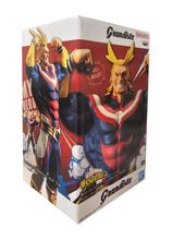 Load image into Gallery viewer, Free UK Royal Mail Tracked 24hr delivery  

Spectacular statue of ALL MIGHT from the popular anime series My Hero Academia. This figure is launched by Banpresto as part of their latest Grandista series. 

The creator has created this piece in excellent fashion, showing ALL MIGHT posing magnificently in his uniform. -Stunning! 

This PVC statue stands at 28cm tall, and packaged in a gift collectible box from Bandai. 

Official brand: Banpresto / Bandai 

EAN: 4983164290745

This is not a toy but collectible 
