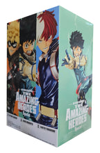 Load image into Gallery viewer, Free UK Royal Mail Tracked 24hr delivery   Striking statue of Izuku Midoriya from the popular anime series My Hero Acedemia. This figure is launched by Banpresto as part of their latest Amazing Heroes Special edition.   The sculptor did a fantastic job creating this piece, showing Midoriya posing in his battle uniform in battle mode.   This PVC statue stands at 12cm tall, and packaged in a gift/collectible box from Bandai. 
