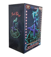 Load image into Gallery viewer, Free UK Royal Mail Tracked 24hr delivery 

Remarkable statue of Angel Dust (aka Anthony) from the popular black comedy animation Hazbin Hotel. This stunning figure is launched by Banpresto as part of their latest collection. - version B-

This stunning statue is created in excellent fashion, showing Angel Dust posing superbly sitting on top of the hotel sign. - Stunning! 

This PVC statue stands at 16cm tall, and packaged in a gift/collectible box from Bandai.

Official brand: Banpresto / Bandai

EAN: 49831
