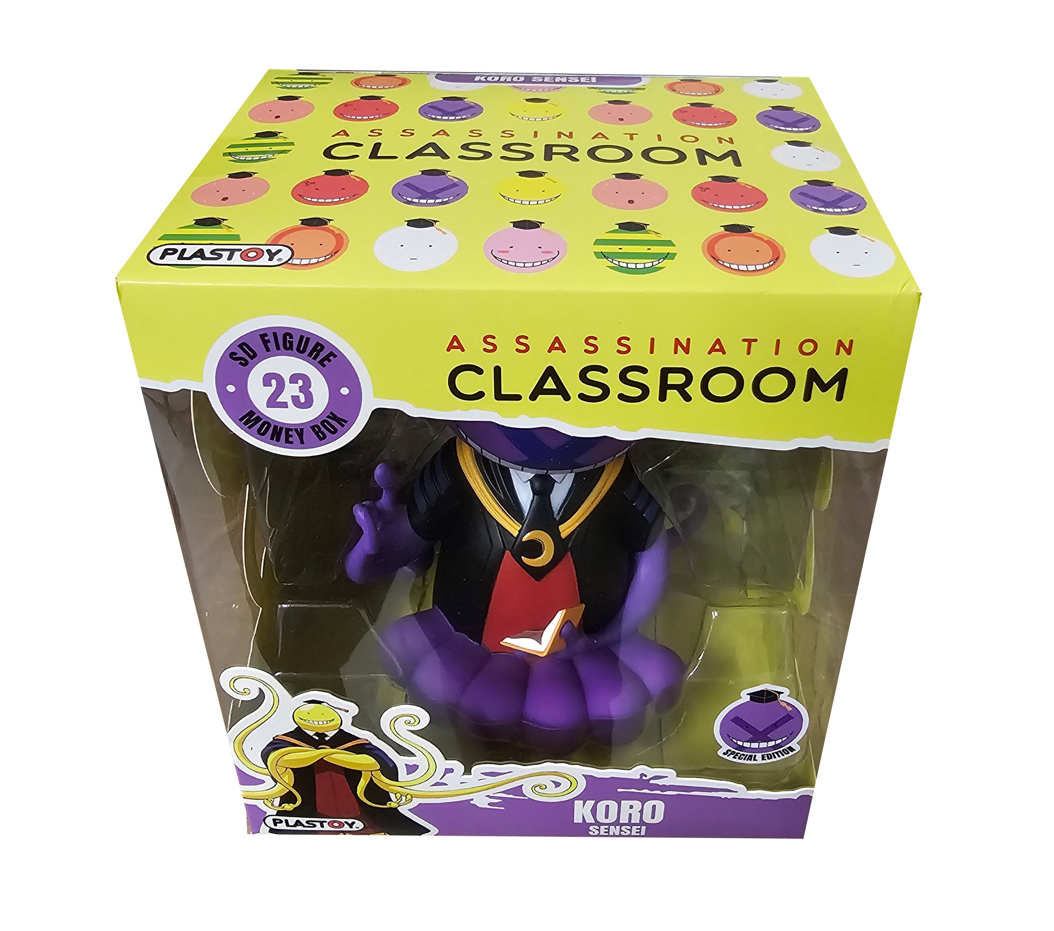 Assassination classroom- tirelire koro sensei violet | chambre enfants | jouéclub Assassination classroom- tirelire koro sensei violet | chambre enfants | jouéclub