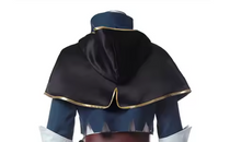 Load image into Gallery viewer, Free UK Royal Mail Tracked 24hr delivery 

Beautiful design of Black Bulls Magic Knights squad cloak, adapted from the popular anime series Black Clover. 

Excellent for cosplay, performance, and general anime events. 

The cloak is made of high quality smooth polyester, which makes it really comfortable to wear.

Size: Adult (One size) - fits most adults (5ft3 - 6ft2) 
