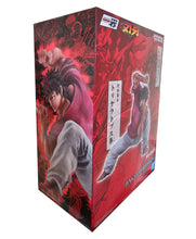 Load image into Gallery viewer, Free UK Royal Mail Tracked 24hr delivery 

Stunning statue of Baki Hanma from the popular anime Baki. This amazing statue is launched by Ichibansho Figure as part of their latest Masterlise collection.

This beautiful statue is created meticulously, showing Baki Hanma posing exquisitely in his fighting pose. -Stunning!  

This PVC statue stands at 12cm tall, and packaged in a gift/collectible box from Bandai.

Official brand: Ichibansho Figure / Bandai

EAN: 4573102684851

Excellent gift for any Baki fan. 

