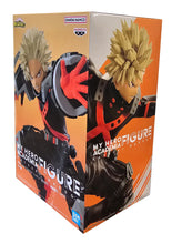 Load image into Gallery viewer, Free UK Royal Mail Tracked 24hr delivery 

Stunning statue of Katsuki Bakugo from the popular anime series My Hero Academia. This striking statue is launched by Banpresto as part of their latest collection.

The creator had created this piece in excellent detail, showing Katsuki Bakugo posing in battle, captured in motion perfectly. -Stunning! 

This PVC statue stands at 12cm tall, and packaged in a gift/collectible box from Bandai. 

Official brand: Banpresto / Bandai 

EAN: 4983164896565 

Excellent gift 
