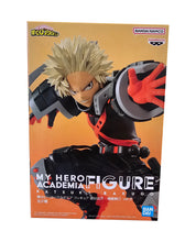 Load image into Gallery viewer, Free UK Royal Mail Tracked 24hr delivery 

Stunning statue of Katsuki Bakugo from the popular anime series My Hero Academia. This striking statue is launched by Banpresto as part of their latest collection.

The creator had created this piece in excellent detail, showing Katsuki Bakugo posing in battle, captured in motion perfectly. -Stunning! 

This PVC statue stands at 12cm tall, and packaged in a gift/collectible box from Bandai. 

Official brand: Banpresto / Bandai 

EAN: 4983164896565 

Excellent gift 
