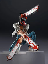 Load image into Gallery viewer, Free UK Royal Mail Tracked 24hr Delivery    

Spectacular figure (Full set) of Denji in his Chainsaw Man form from the popular anime Chainsaw Man. This premium figure set is launched by Tamashii Nations as part of their latest S.H.Figuarts collection. Adapted from the latest movie - REZE ARC. 

The set comes with the premium articulated figure of Chainsaw Man (14 point articulation), two additional pair of hands, and additional facial plate.

The figure stands at 15cm tall, packaged in a window display box 
