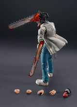 Load image into Gallery viewer, Free UK Royal Mail Tracked 24hr Delivery    

Spectacular figure (Full set) of Denji in his Chainsaw Man form from the popular anime Chainsaw Man. This premium figure set is launched by Tamashii Nations as part of their latest S.H.Figuarts collection. Adapted from the latest movie - REZE ARC. 

The set comes with the premium articulated figure of Chainsaw Man (14 point articulation), two additional pair of hands, and additional facial plate.

The figure stands at 15cm tall, packaged in a window display box 
