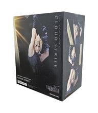Load image into Gallery viewer, Free UK Royal Mail Tracked 24hr delivery

Breathtaking statue of Cloud Strife from the legendary fantasy role-playing video game. This spectacular statue is launched by Square Enix as part of their latest collection.

This statue is created superbly, showing Cloud Strife posing in motion, holding his buster sword. -Stunning! 

This PVC statue stands at 30cm, and package in a gift/collectible from Square Enix.

Official brand: SQUARE ENIX

EAN: 4988601384322

This is an excellent gift for any FINAL FANTASY
