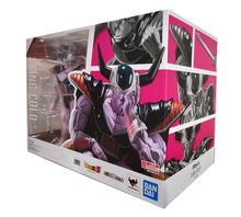 Load image into Gallery viewer, Free UK Royal Mail Tracked 24hr Delivery    

Spectacular statue of King Cold from the the legendary anime Dragon Ball Z. This premium figure is launched by Tamashii Nations as part of their new S.H.Figuarts collection. 

The set comes with three facial expressions (scream, grimace, snear), premium articulated figure of King Cold (14 point articulation) 22cm, three pairs of hands, cross-arm part, Trunk&#39;s sword, throne, and cape. 


