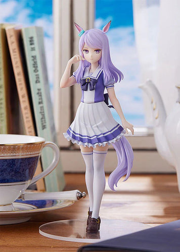 Free UK Royal Mail Tracked 24hr delivery 

Beautiful statue of Mejiro McQueen (Mejiro Makkuīn) from the popular anime Umamusume: Pretty Derby. This statue is launched by Good Smile Company as part of their latest Pop Up Parade collection.

The creator did a fantastic job with this piece, sculpted in amazing detail showing Mejiro posing in her uniform. - Stunning! 

This PVC statue stands at 18cm tall, and packaged in a gift/collectible box from Good Smile Company. 

Official brand: Good Smile Company

EAN: 